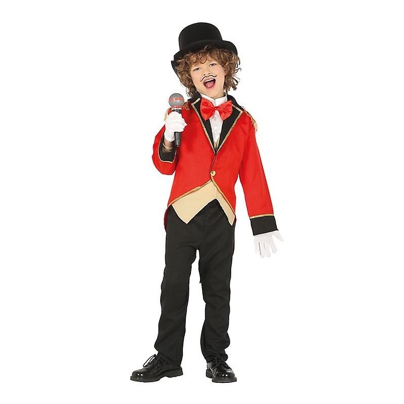 DEGUISEMENT ENFANT MONSIEUR LOYAL DIRECTEUR DE CIRQUE TAILLE 7-9 ANS 