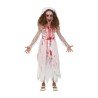 DEGUISEMENT HALLOWEEN ROBE FEMME MARIEE TAILLE 10-12 ANS 