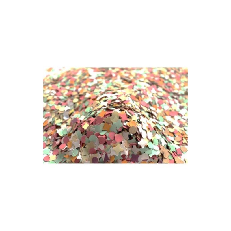 SACHET CONFETTI MULTICOLORE 100 G 