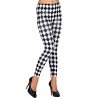 LEGGINS MOTIF DAMIER NOIR ET BLANC TAILLE L / XL