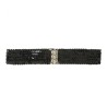 CEINTURE PAILLETTE OU SEQUIN NOIR 