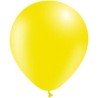 12 BALLONS LATEX 30 CM JAUNE CITRON BALLOONIA