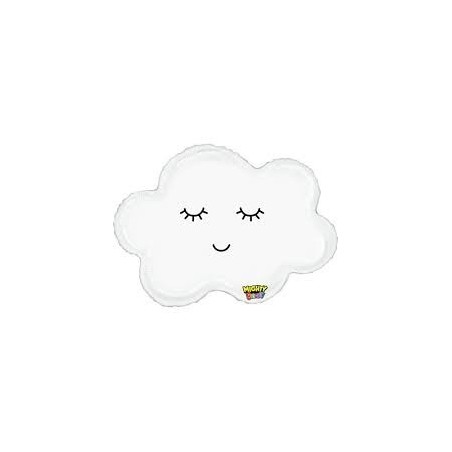 BALLON METALLIQUE NUAGE 76 CM 