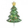 BALLON METALLIQUE SAPIN DE NOEL 14" 36 CM 