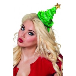 SERRE-TETE CHAPEAU SAPIN DE NOEL