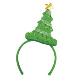 SERRE-TETE CHAPEAU SAPIN DE NOEL 