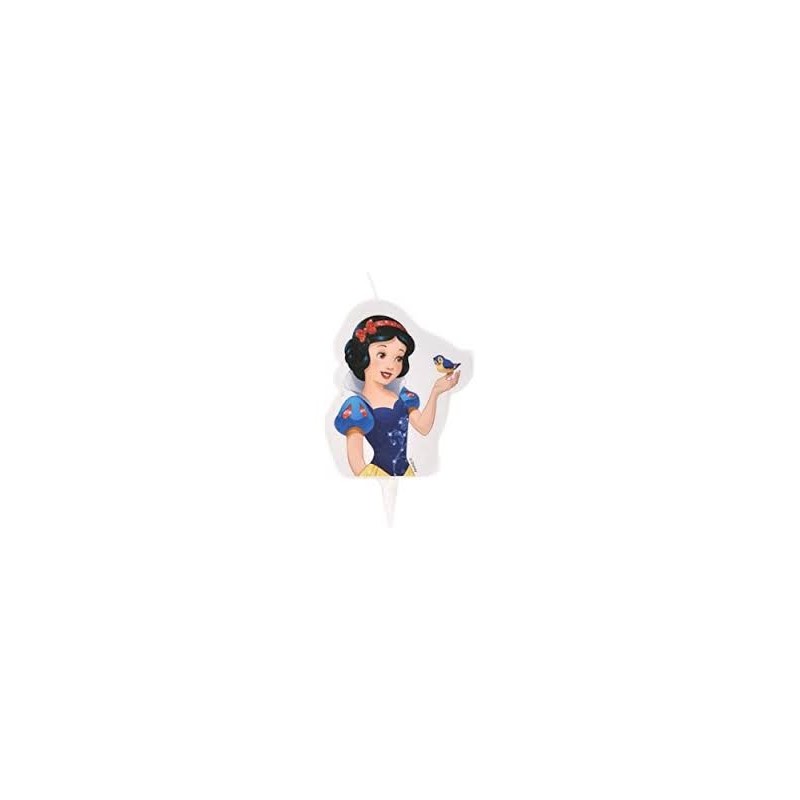 BOUGIE D'ANNIVERSAIRE PRINCESSE DISNEY BLANCHE NEIGE 6 X 7.3 CM 