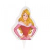 BOUGIE D'ANNIVERSAIRE PRINCESSE DISNEY AURORE  6 X 7.3 CM 