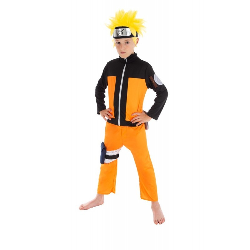 DEGUISEMENT  NARUTO UZUMAKI TAILLE 140 CM 