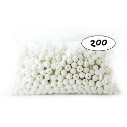 SACHET DE 200 BOULES BLANCHES 