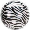 BALLON METALLIQUE ORBZ ZEBRE 38 X 40 CM 