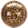 BALLON METALLIQUE ORBZ LEOPARD 38 X 40 CM 