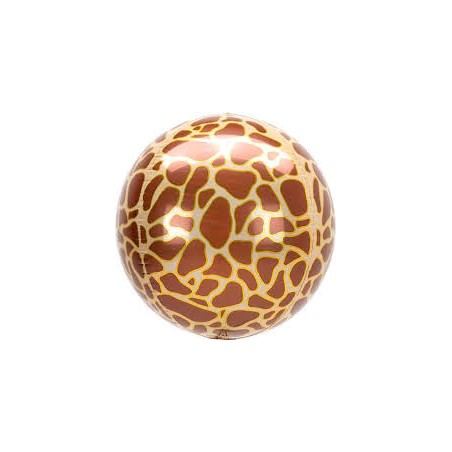 BALLON METALLIQUE ORBZ GIRAFFE 38 X 40 CM 