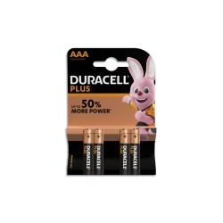 PILE DURACELL AAA/LR03 PLUS POWER BLISTER DE 4 