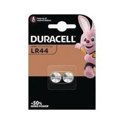 PILE BOUTON DURACELL LR44 BLISTER DE 2 