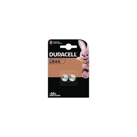 PILE BOUTON DURACELL LR44 BLISTER DE 2 