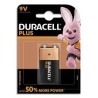 PILE DURACELL PLUS POWER 9 V 6LR61 BLISTER DE 1 