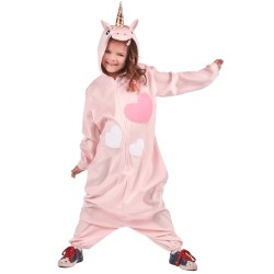 DEGUISEMENT ENFANT LICORNE ROSE TAILLE M 7-9 ANS