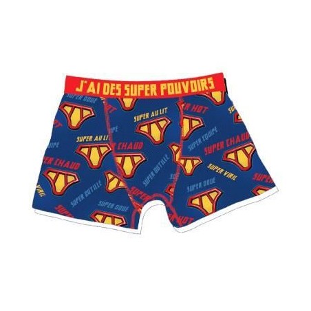 BOXER HOMME DES SUPER POUVOIR TAILLE XL