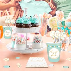 DUO DE CONFETTIS BABY SHOWER GARCON 