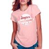 T SHIRT A DEDICACER JOYEUX ANNIVERSAIRE ROSE GOLD 