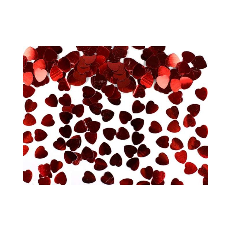 CONFETTIS COEUR ROUGE 30 G 