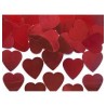 CONFETTIS COEUR ROUGE DE 2.5 CM 10 G 