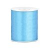 RUBAN SATIN BLEU 100 MM X 25 M