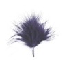 SACHET DE 20 PLUMES BLEU MARINE 7 CM 