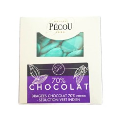 DRAGÉES SÉDUCTION CHOCOLAT 500 GR –BLEU CLAIR