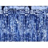 RIDEAU LAME BLEU 90 CM X 250 CM 