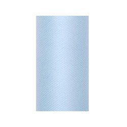 TULLE EN BLEU CIEL 0.50 CM X 9 M
