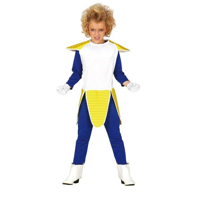 DEGUISEMENT ENFANT MANGA SAMURAI DE L'ESPACE TAILLE 7-9 ANS