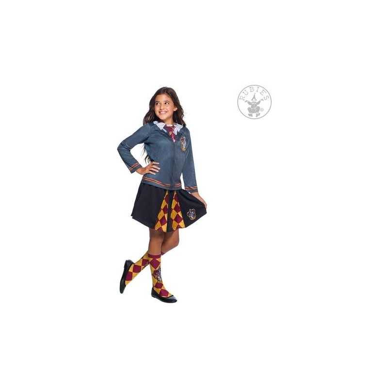 DEGUISEMENT D'HERMIONE ECOLE GRIFFONDOR DE POUDLARD TAILLE 7-8 ANS