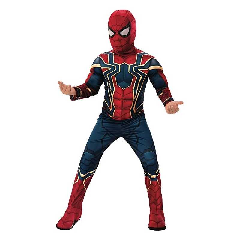 DEGUISEMENT LUXE IRON SPIDER ENDE GAME TAILLE 3-4 ANS 