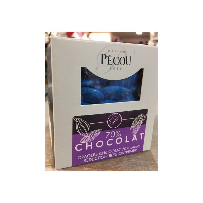 DRAGÉES SÉDUCTION CHOCOLAT 500 GR –BLEU OUTREMER