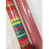 PAPIER CADEAU 2 COULEURS ASSORTIES ROSE 70 X 200 CM 