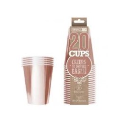 20 CUPS ROSE GOLD 53 CL