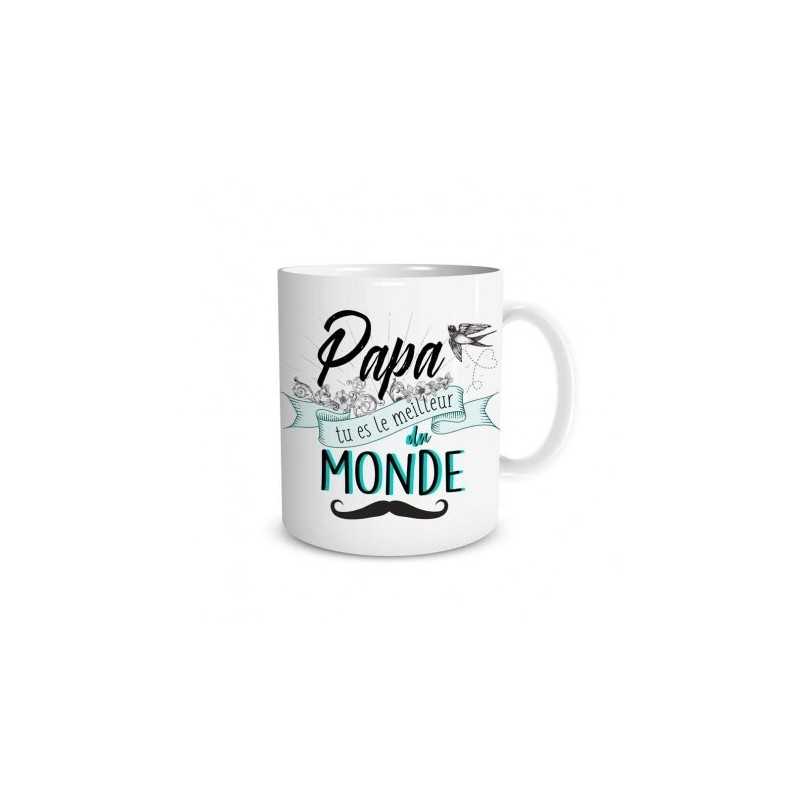 MUG PAPA TU ES LE MEILLEUR DU MONDE