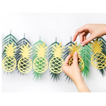 GUIRLANDE ANANAS TROPICALE 200 CM 