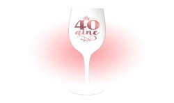 FLUTE BLANCHE 40 ANS EN ROSE GOLD