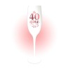 FLUTE BLANCHE 40 ANS EN ROSE GOLD