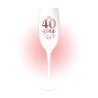 FLUTE BLANCHE 40 ANS EN ROSE GOLD