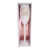 FLUTE BLANCHE 50 ANS EN ROSE GOLD