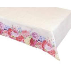 NAPPE EN PAPIER TEA PARTY 120 CM X 180 CM