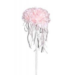 BOUQUET 3 PIVONNES IVOIRE FORME COEUR