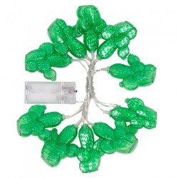 GUIRLANDE LUMINEUSE LED AVEC DES CACTUS 140 CM 