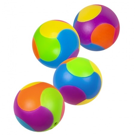 4 BOULES DE PUZZLE 3 CM 