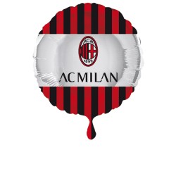 BALLON METALLIQUE AC MILAN 43 CM