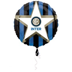 BALLON METALLIQUE INTER DE MILAN 43 CM